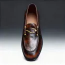 The Belmont Horsebit Loafer | Men's Handcrafted Brown Leather Shoes in Pakistan